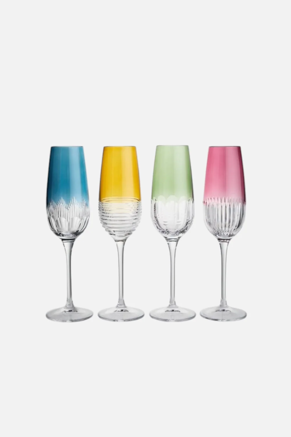 Waterford Mixology Colorful Flutes Set of 4