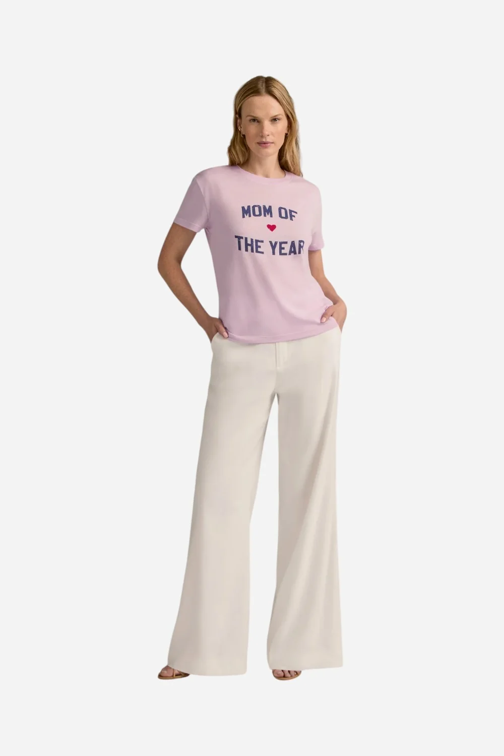 Favorite Daughter Mom Of The Year Tee in Wisteria Veneti