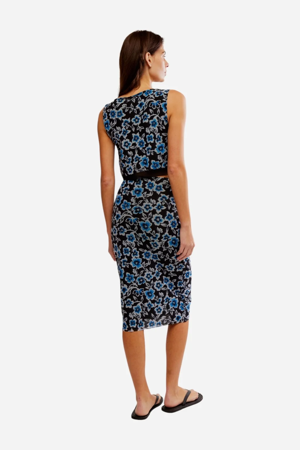 Free People Mona Skirt Set in Black Combo - Image 3