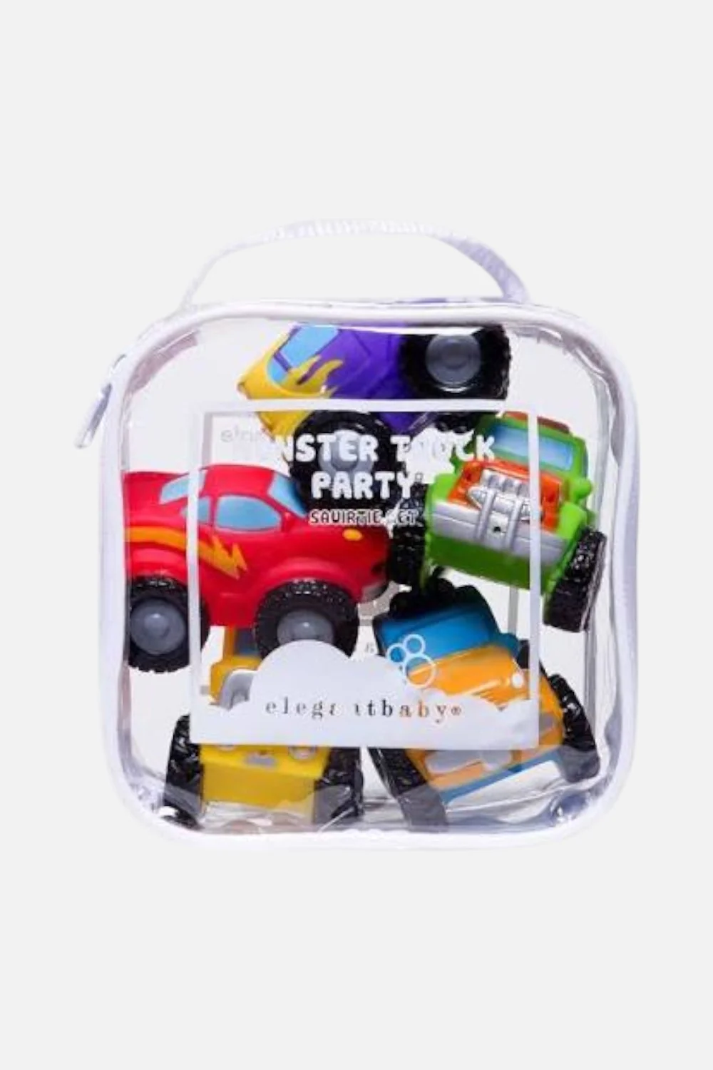 Elegant Baby Monster Truck Squirtie Bath Toys - Image 2
