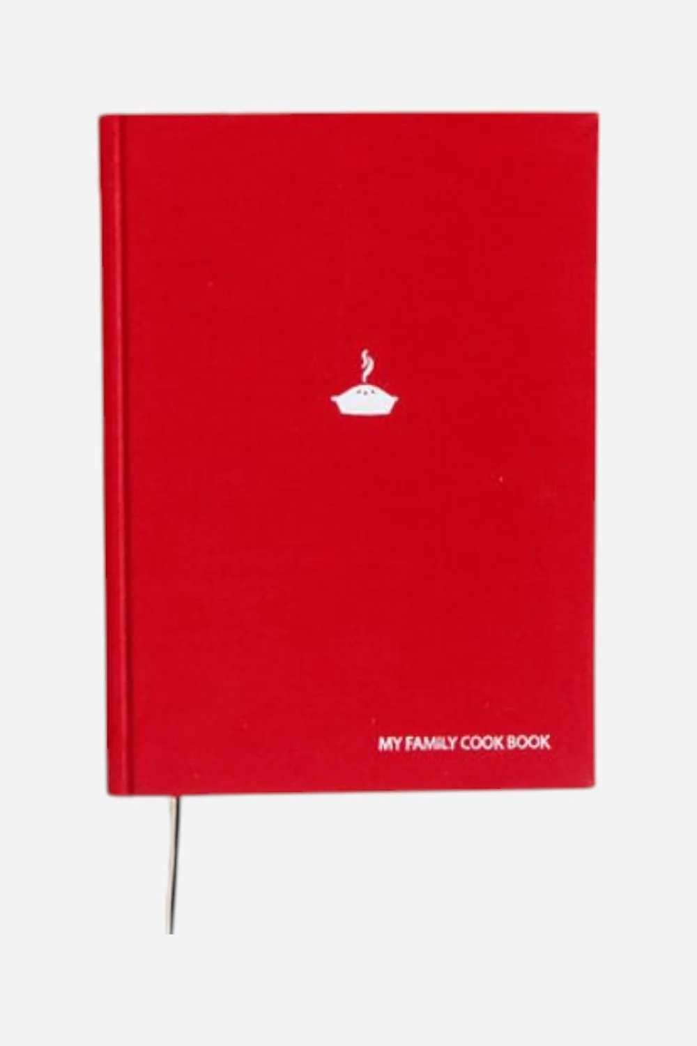 My Family Cookbook - Blank Cookbook for Family Recipes in Red - Image 4