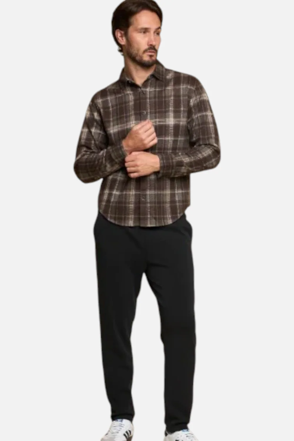 Fundamental Coast Men's Nazare Cove Long Sleeve in Java