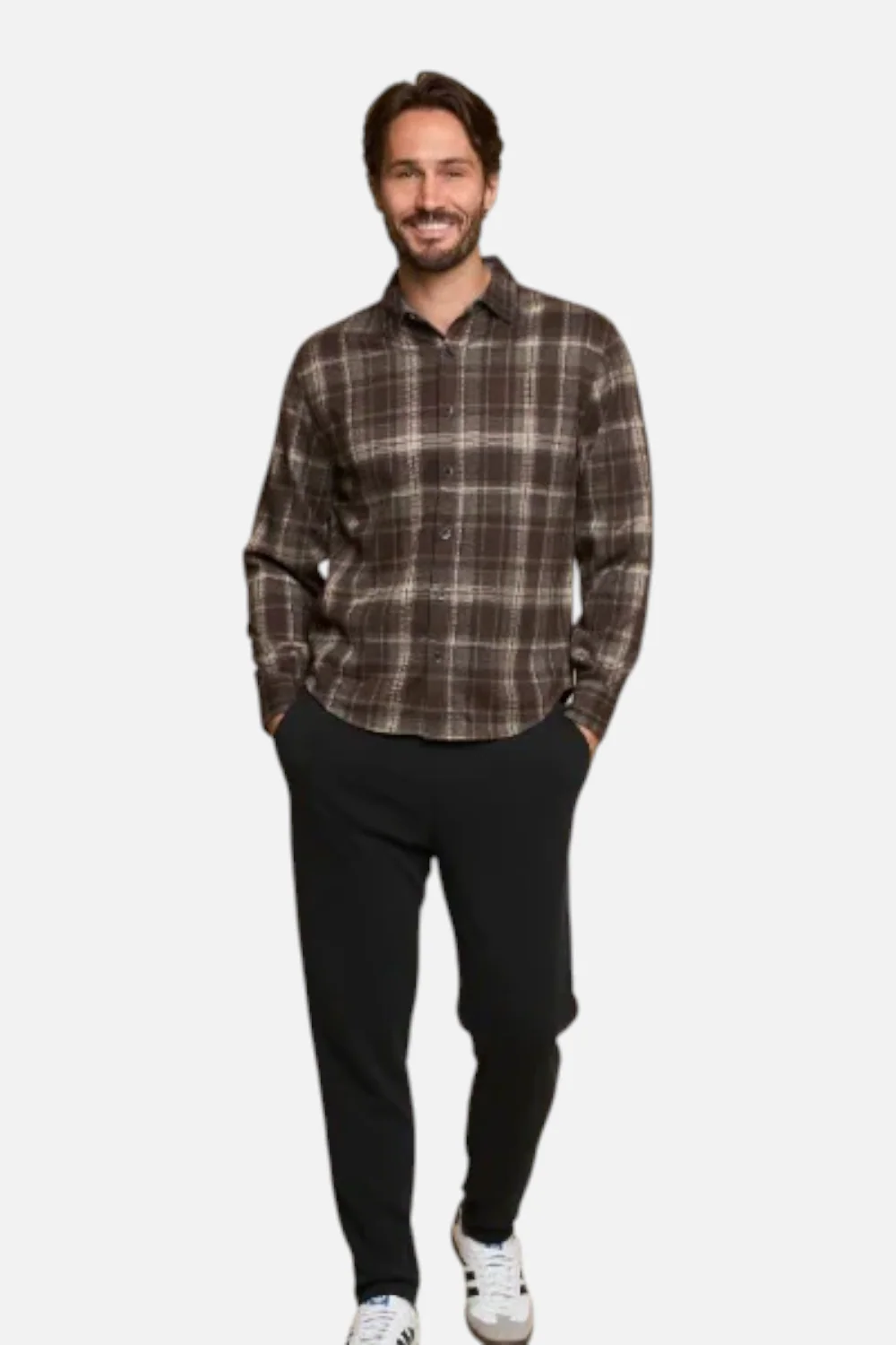 Fundamental Coast Men's Nazare Cove Long Sleeve in Java - Image 2