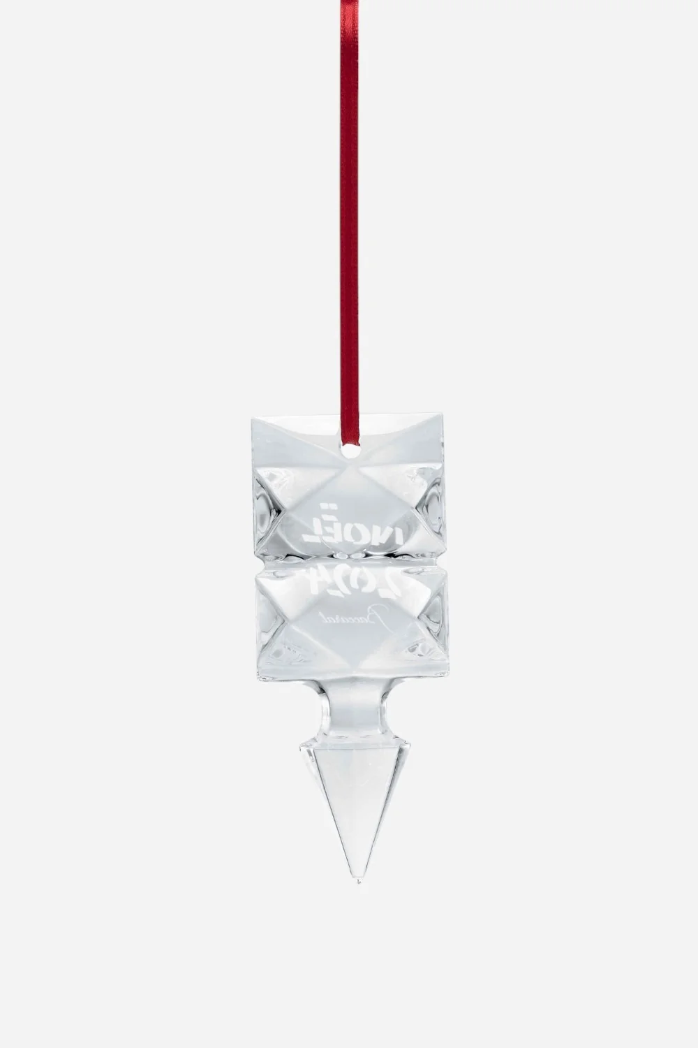 Baccarat Noel Louxor 2024 Annual Ornament in Clear - Image 2