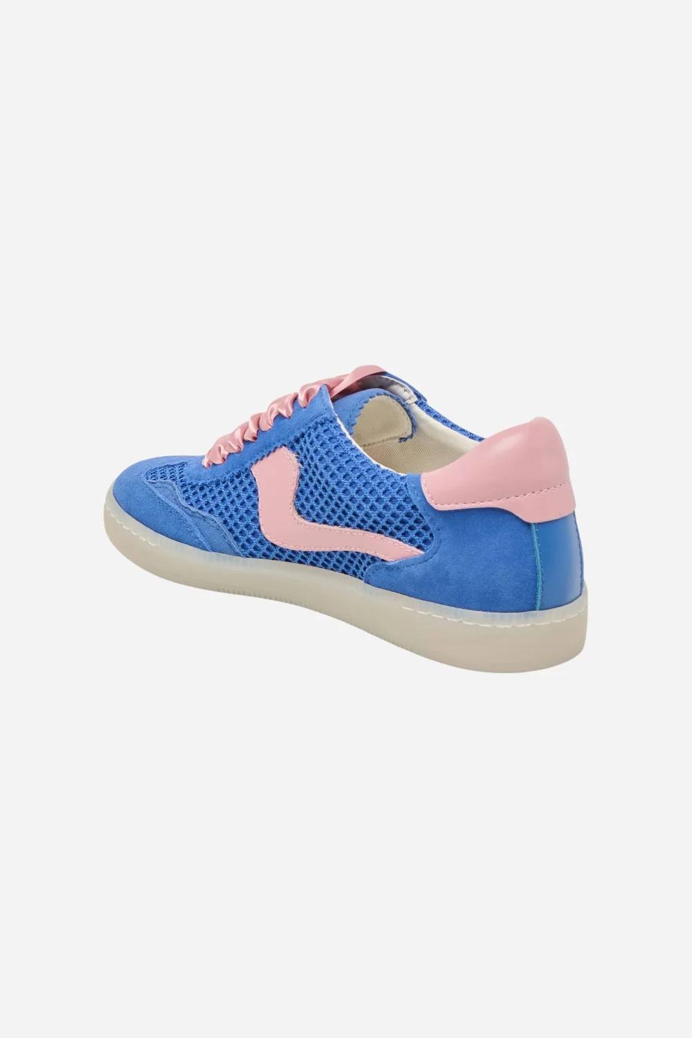 Dolce Vita Notice Mesh Sneakers Royal Blue Woven Mesh - Image 9