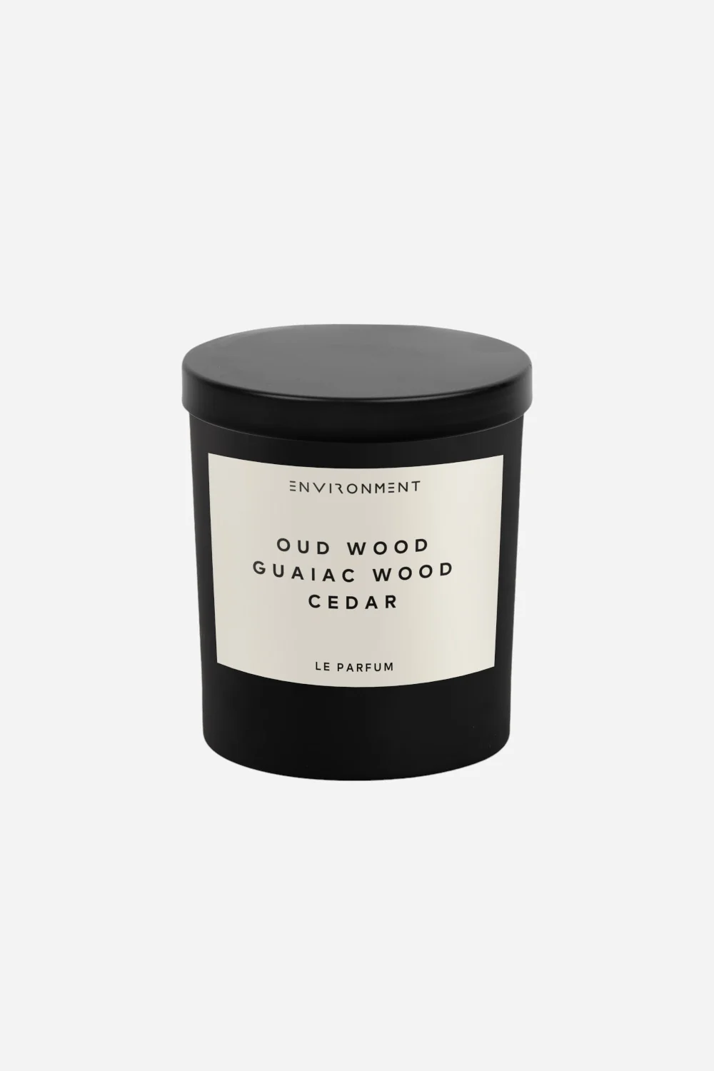 Environment Candles Oud Wood Guaiac Wood Cedar Candle with Lid and Box - 8 Oz