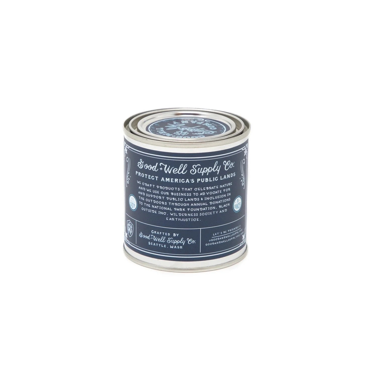 Padre Island National Seashores Half Pint Candle - Image 2