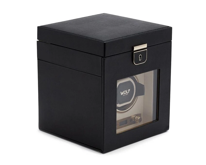 Palermo Single Watch Winder Anthracite, Black - Image 4