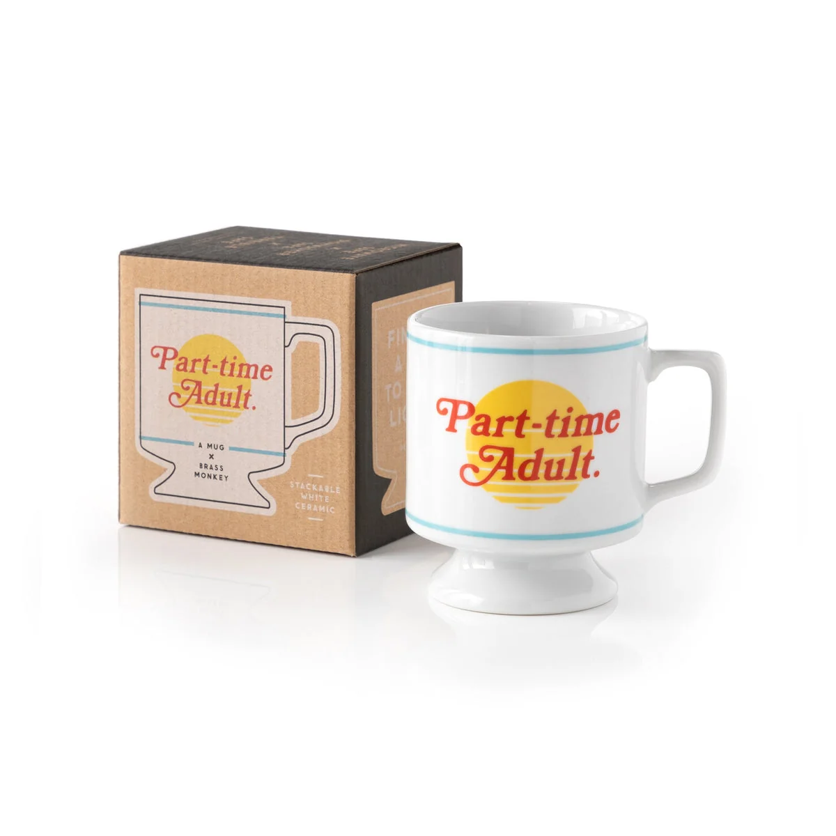 Part-time Adult Ceramic Mug - Image 2