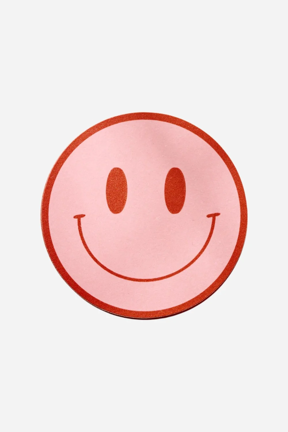 One & Only Paper Peach and Tomato Smile Coasters - Set of Four - Image 4