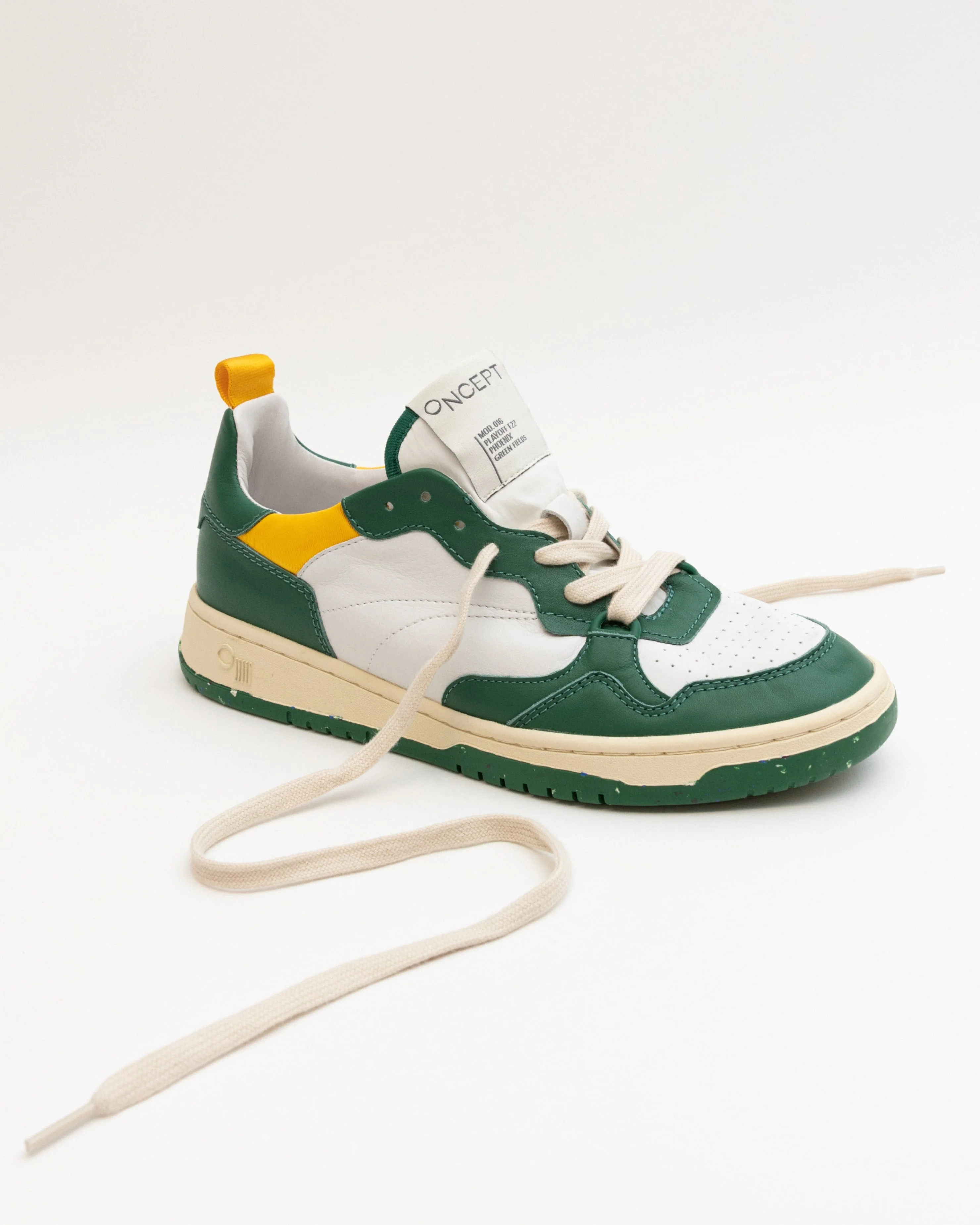 Oncept Phoenix Sneakers in Green Fields - Image 5