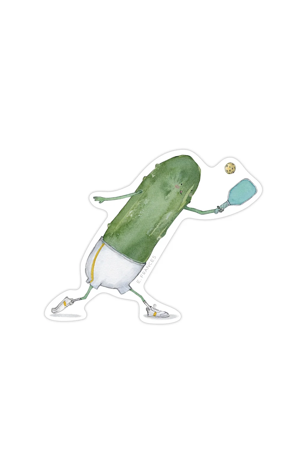 Pickleball Vinyl Sticker