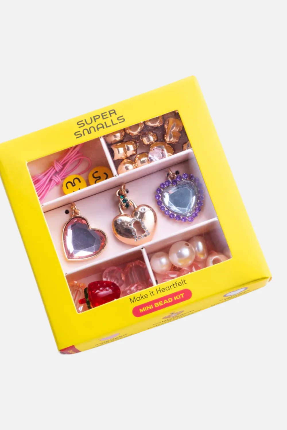 Super Smalls Make it Heartfelt Charm Mini Bead Kit