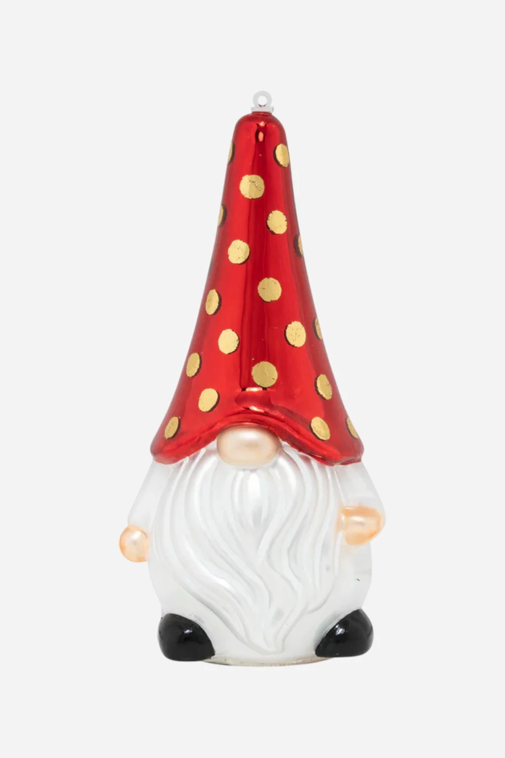 Kat + Annie Polka Dot Gnome Ornament