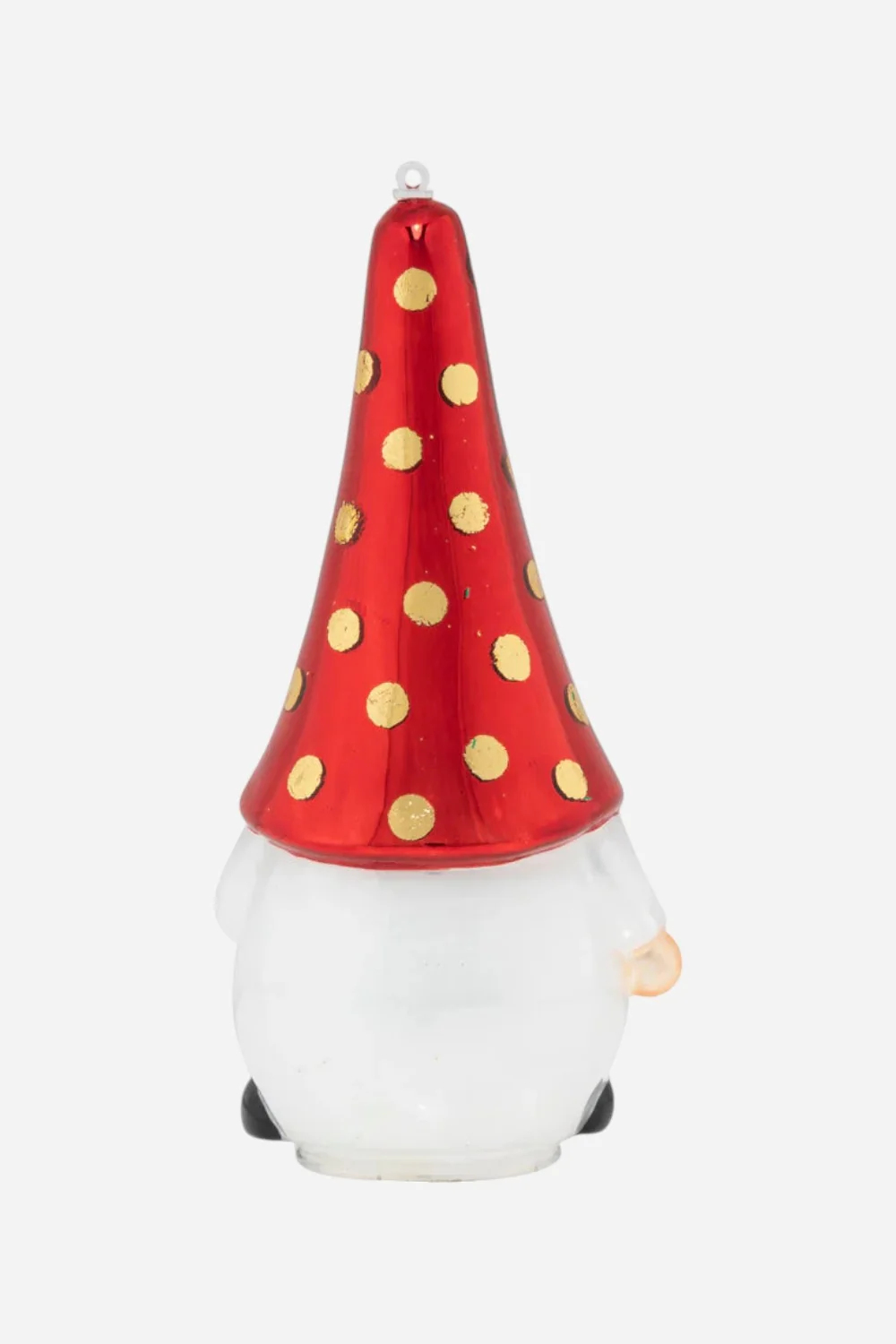 Kat + Annie Polka Dot Gnome Ornament - Image 2