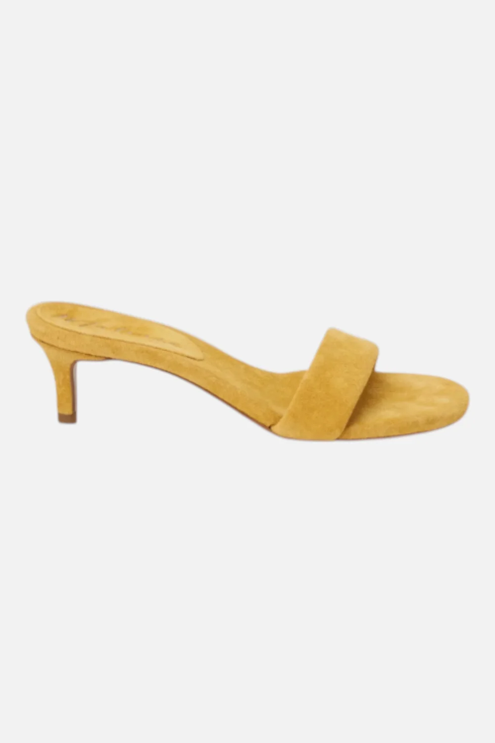 Matisse Women's Poppy Sandal in Marigold Suede