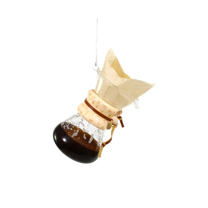 Pour Over Coffee Maker Ornament