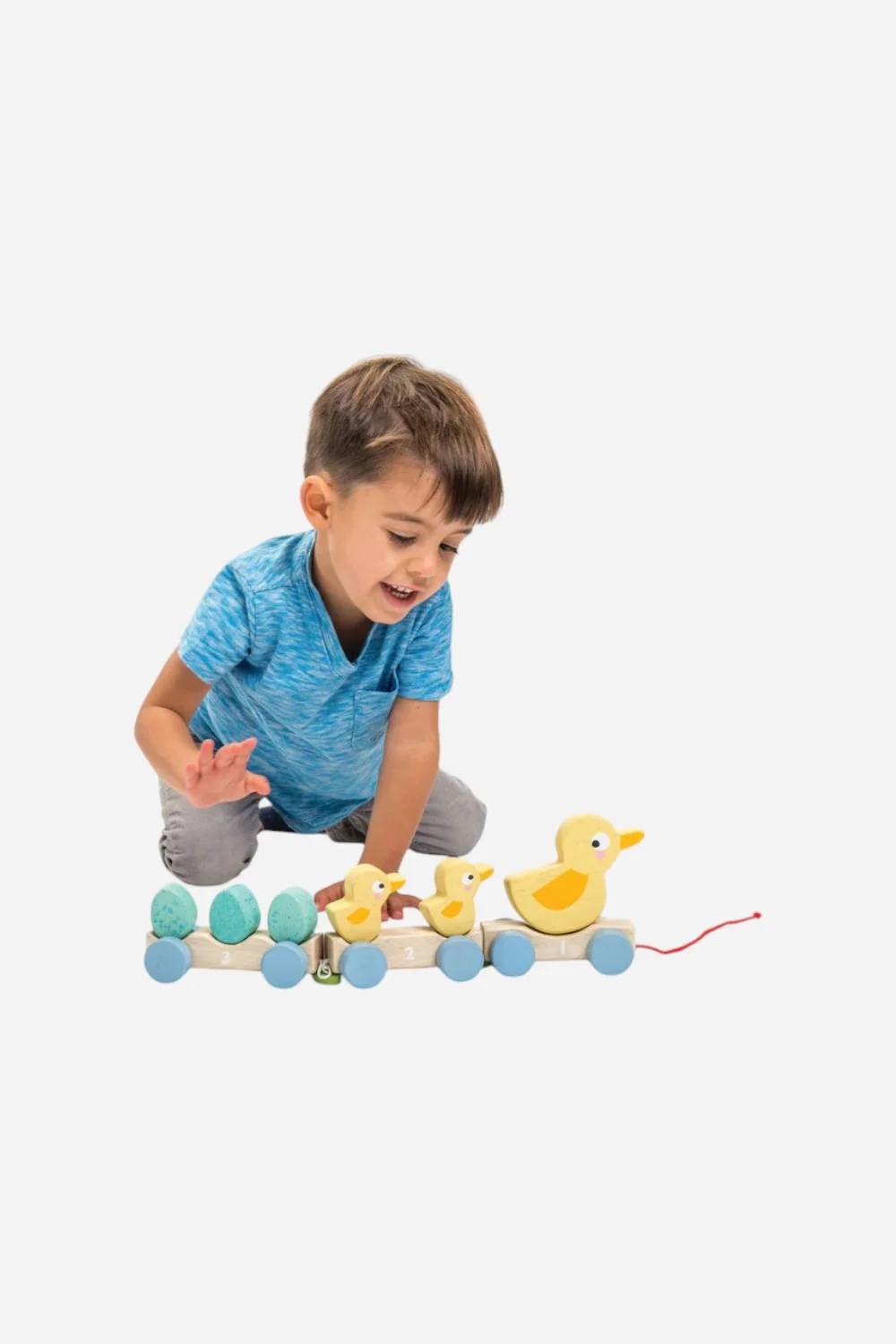 Tender Leaf Toys Pull Along Ducks - Image 2
