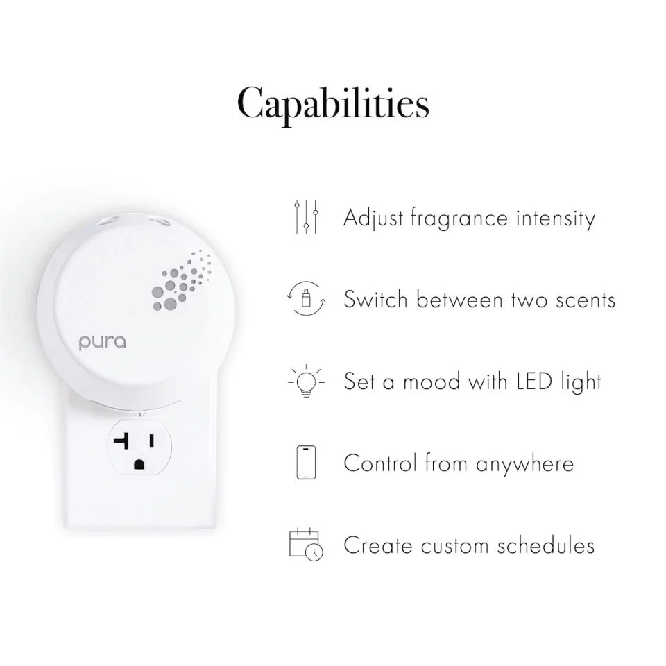 LAFCO Pura Smart Diffuser Set - Chamomile Lavender and Champagne - Image 3