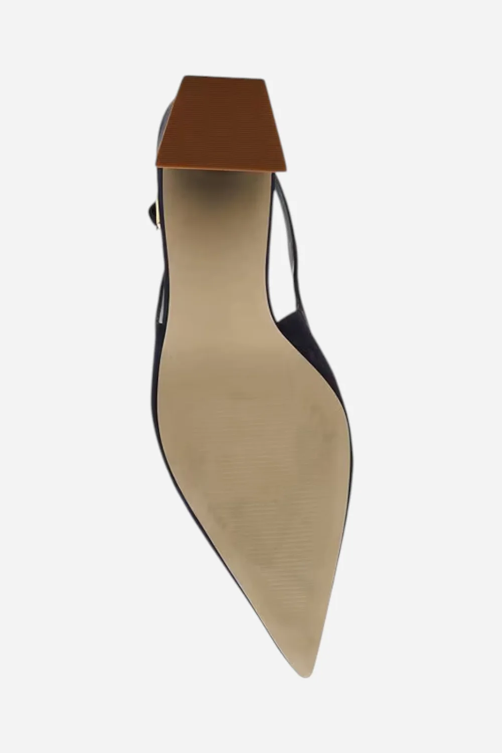 Steve Madden Robyn Nubuck Slingback Pumps in Navy - Image 6