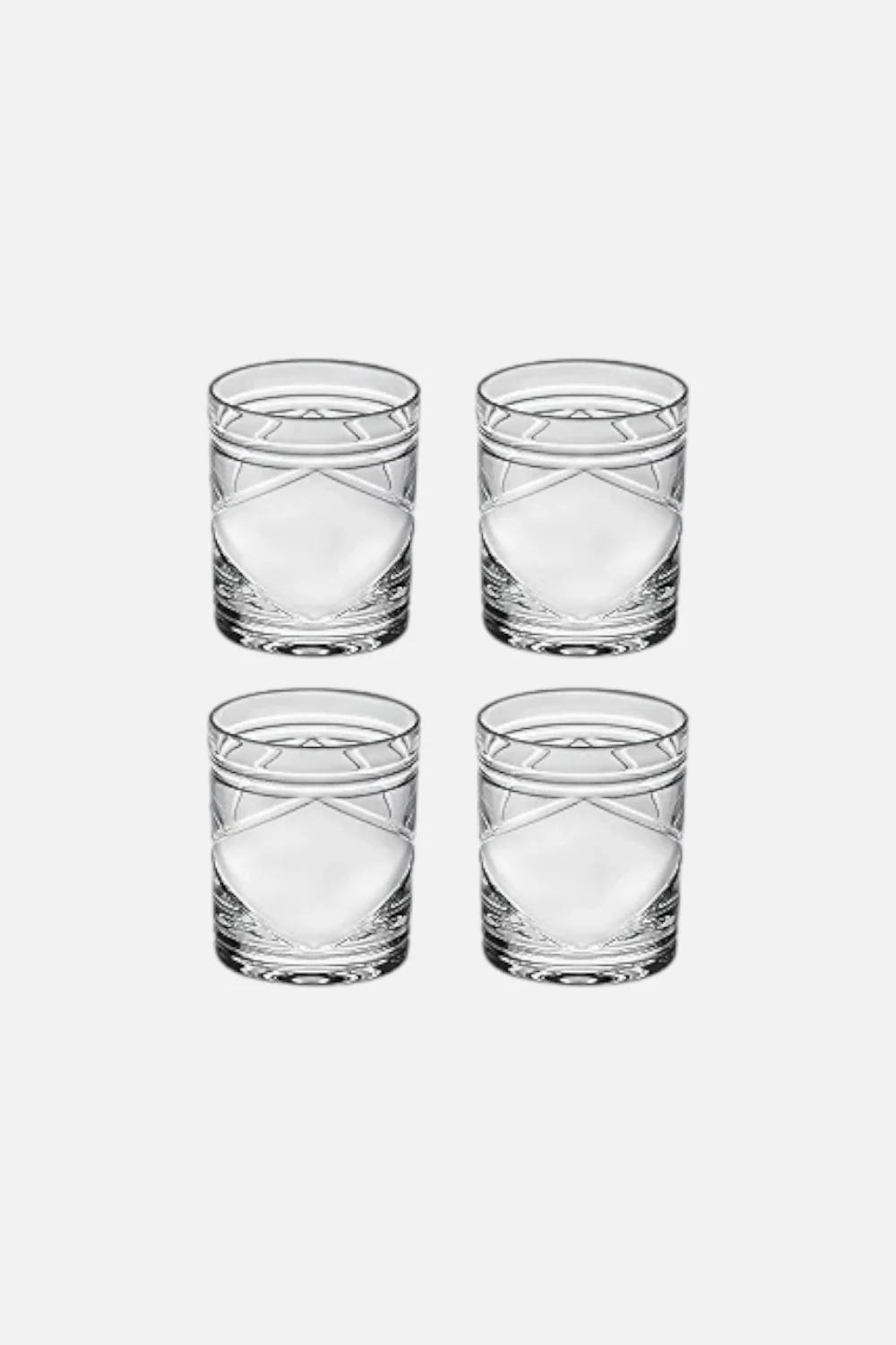 Vista Alegre Trocador Set of 4 Old Fashioned Glass Gift Set
