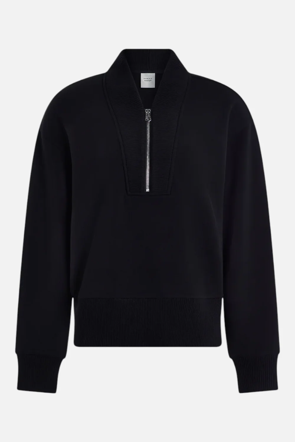Varley Women's Sally Half Zip Sweat in Black - Image 3