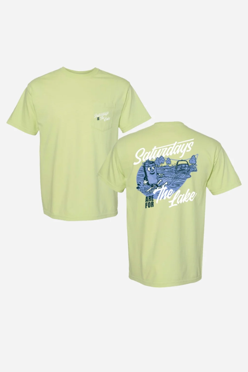 Old Row Saturdays Are For The Lake Pocket Tee