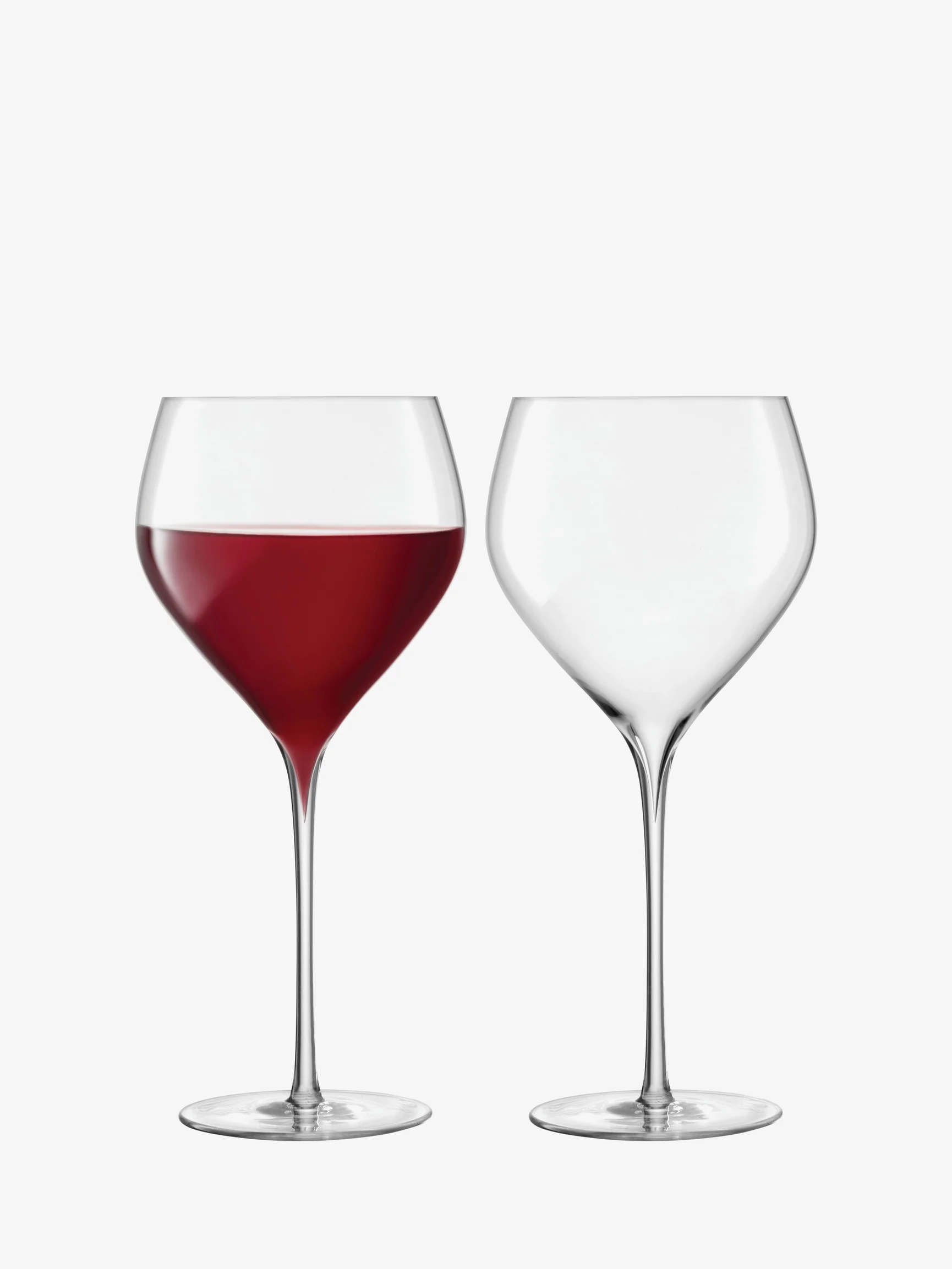 LSA International Savoy Red Wine Glasses, 20oz Clear - Set of 2 - Image 3