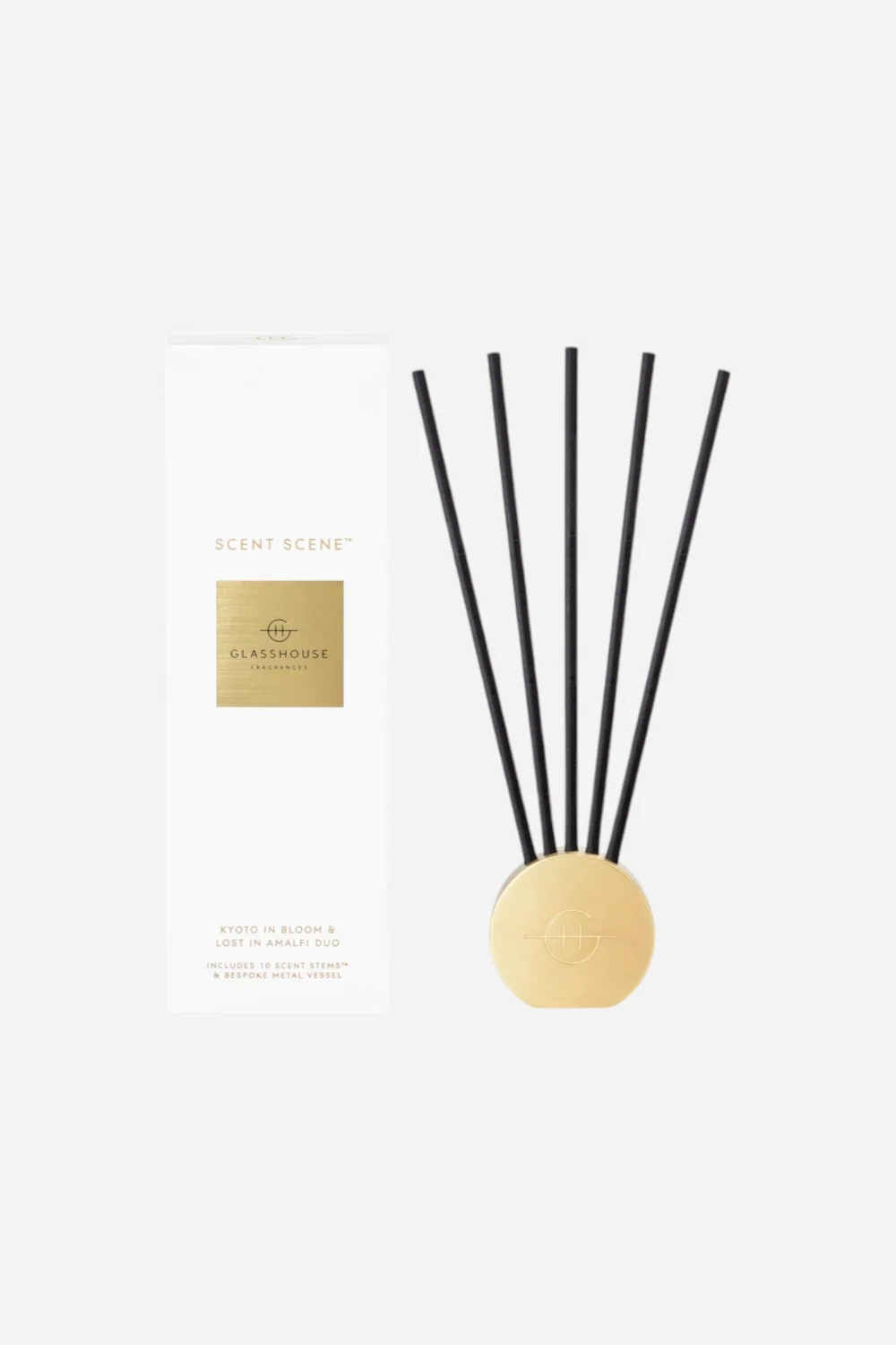 Glasshouse Scent Scene Duo- Lost In Amalfi and Kyoto in Bloom Assorted Fragrances - Image 3