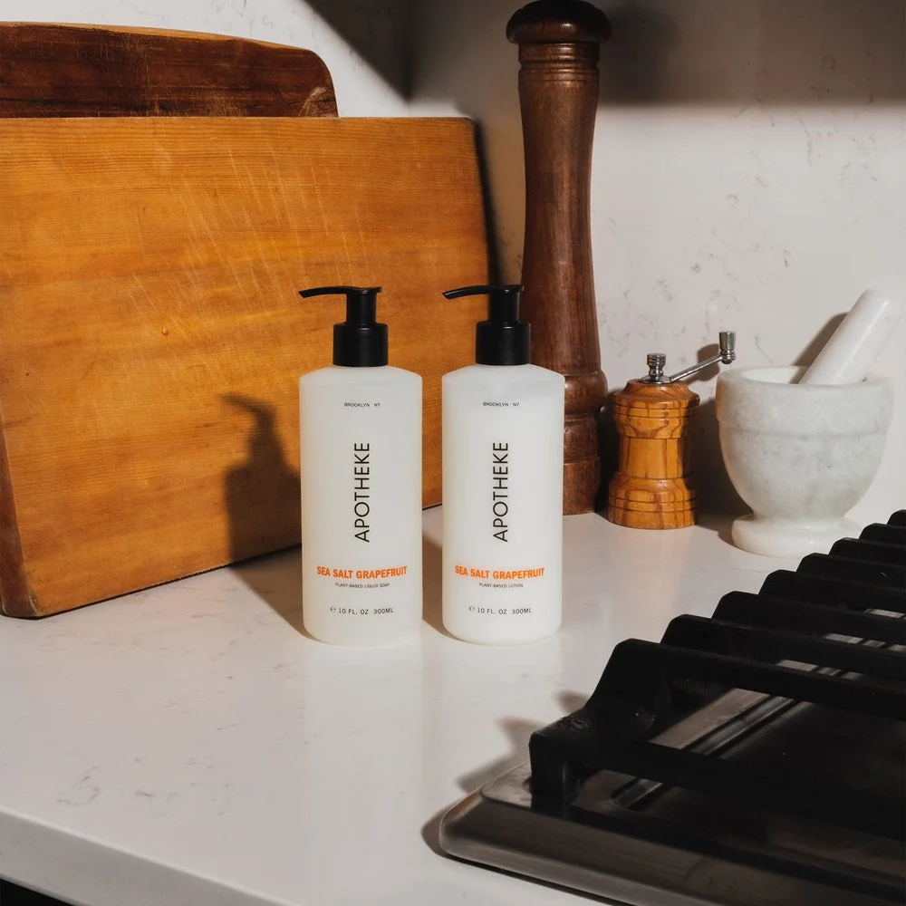 Apotheke Sea Salt Grapefruit Liquid Soap - Image 3