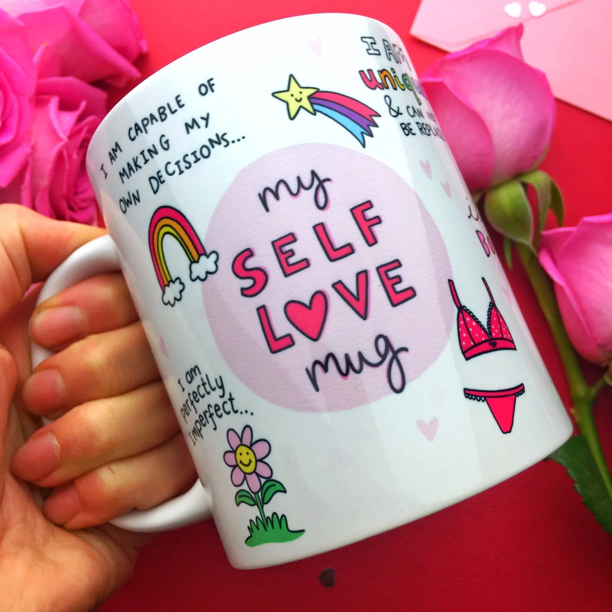 Self Love, Self Care, Motivational Mug - Image 4