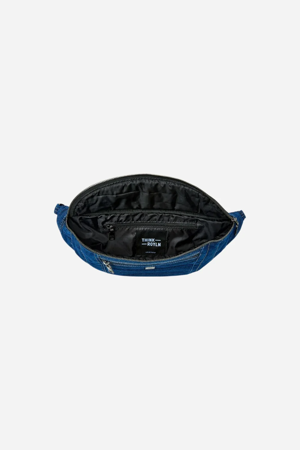Think Royln Sister Sling Bag Stone Washed Denim - Image 6