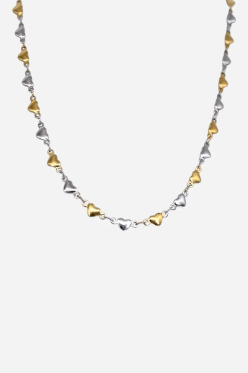 Farrah B Soulmate Necklace in Mixed Metals