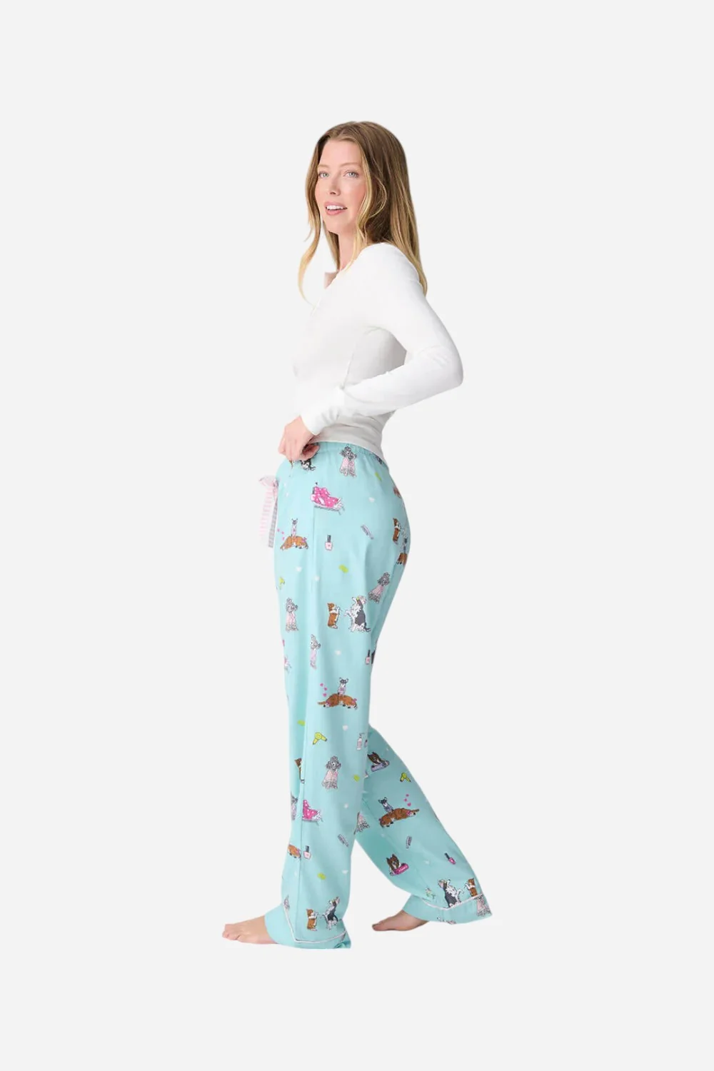 PJ Salvage Spaw Day Flannel Pant - Image 5
