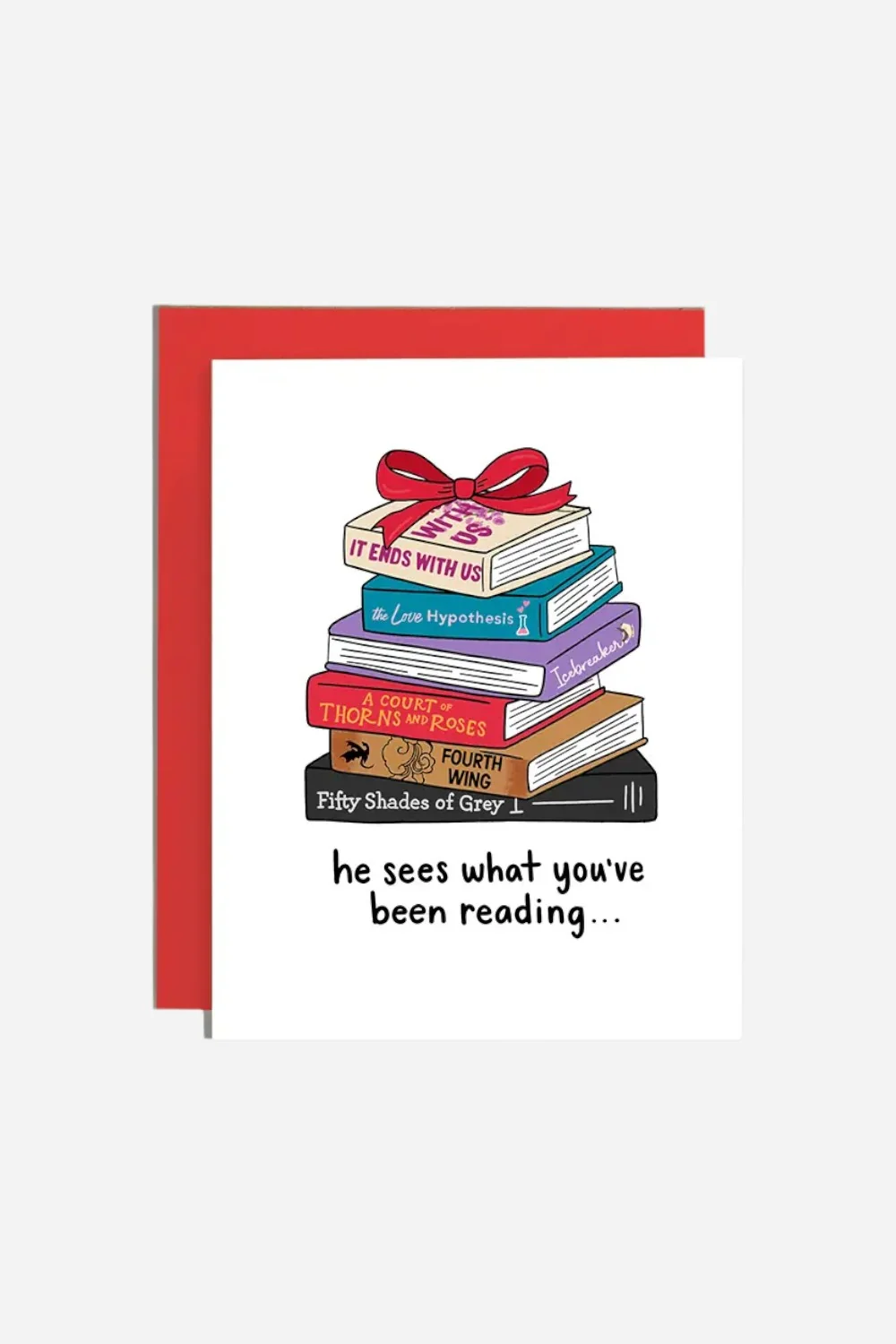 Spicy Books Holiday Card