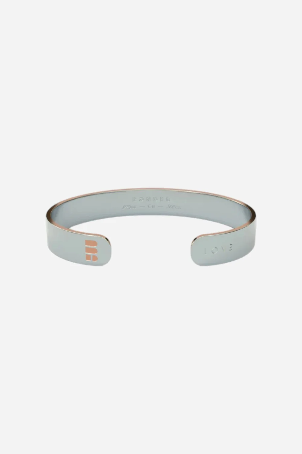Metal Alchemist Love Bonded Cuff - Silver - S/M - Image 2