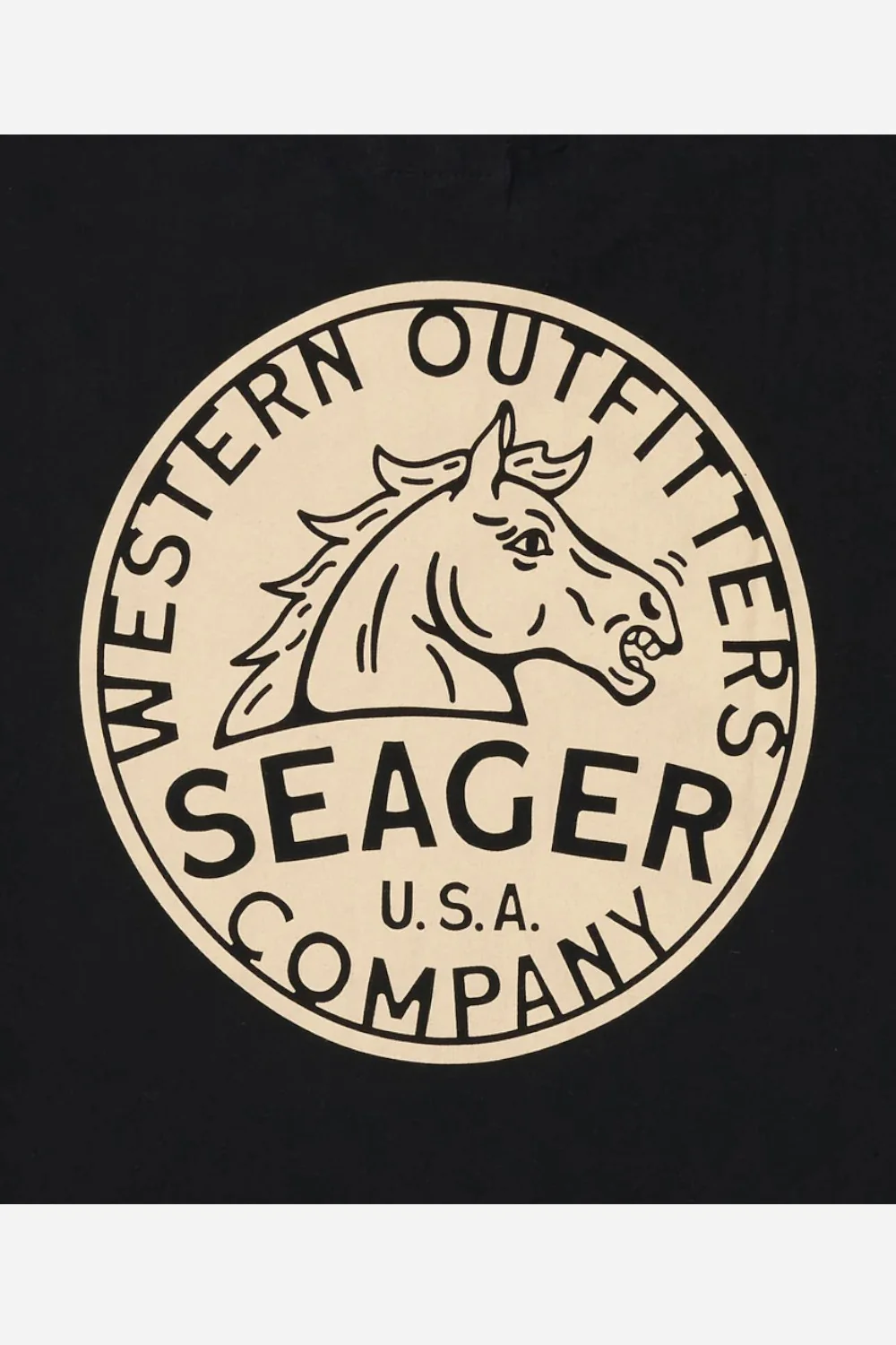 Seager Stang Tee Black - Image 3
