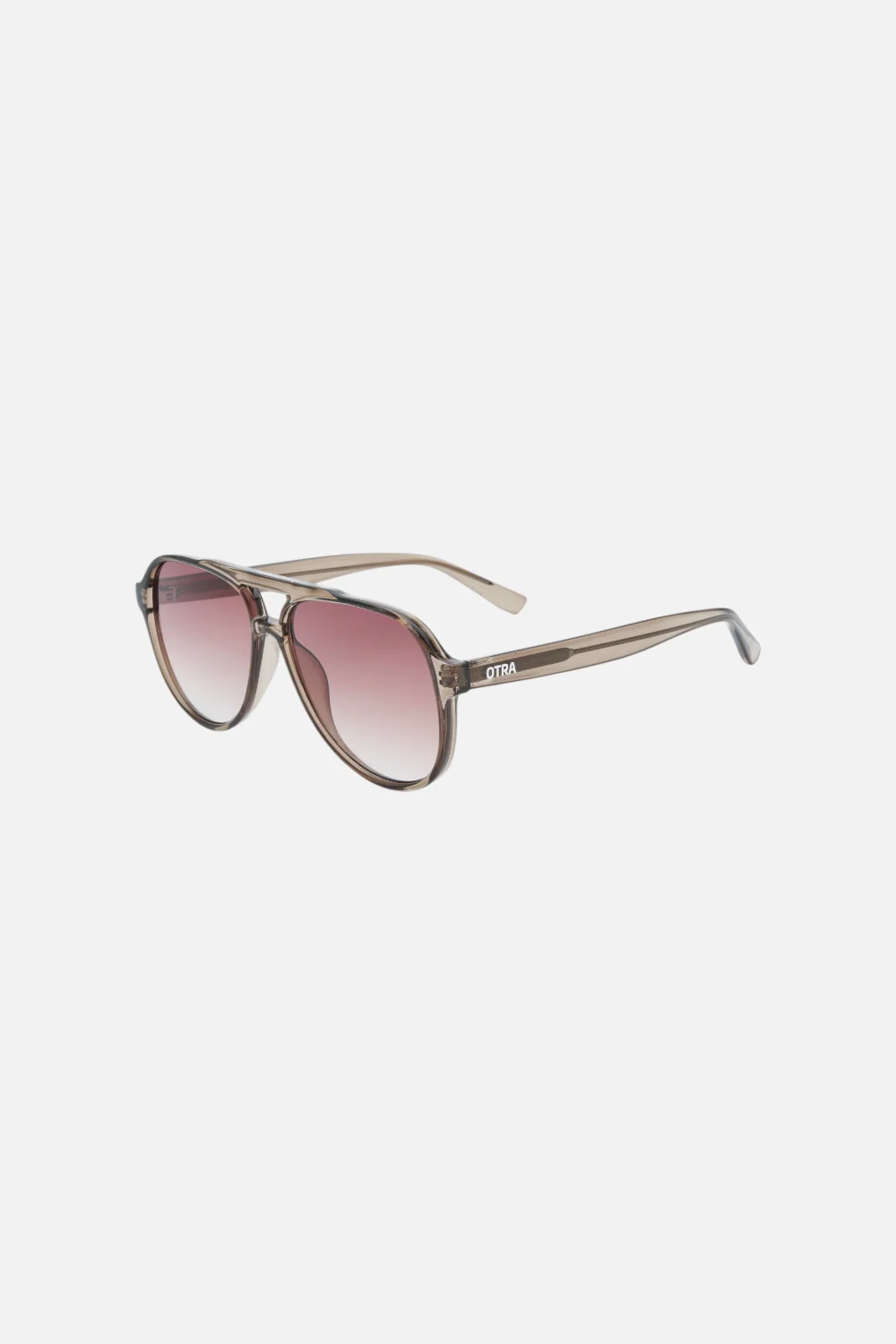 Otra Eyewear Stevie Sunglasses in Transition Olive/Brown Fade - Image 3