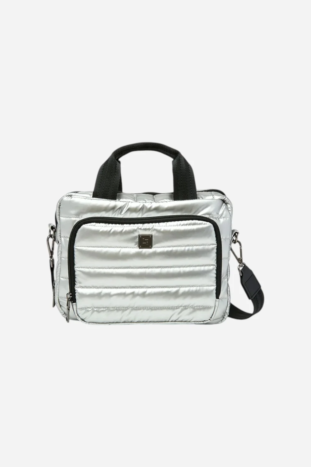 Think Royln Stowaway Toiletry Case in Pearl Silver - Image 6