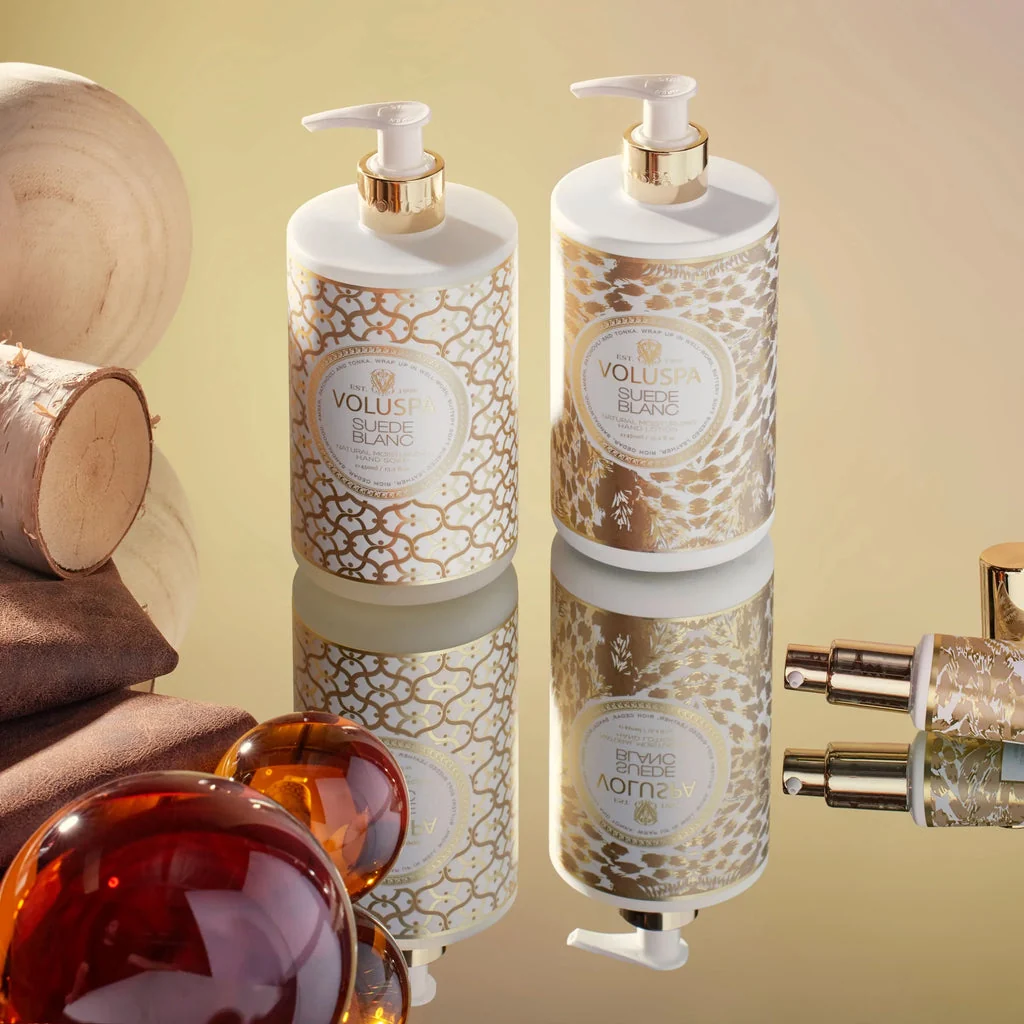 Voluspa Suede Blanc Hand Lotion - Image 3