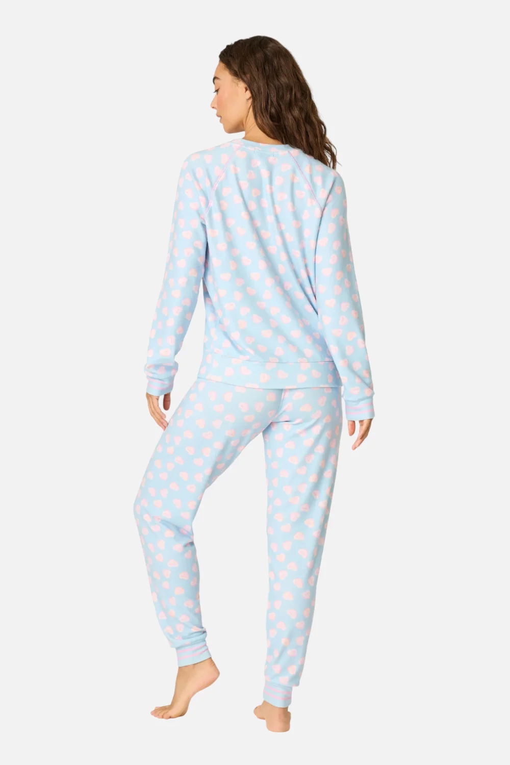 PJ Salvage Women's Sweetheart Love Hearts PJ Set - Image 3