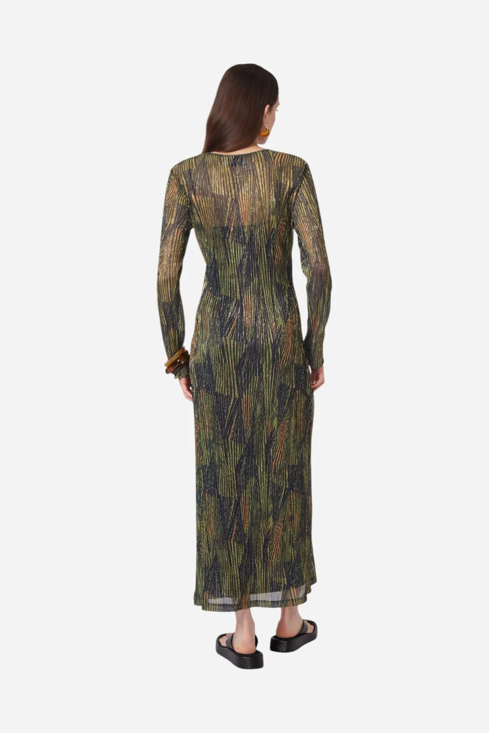 Gilner Farrar Taylen Dress in Sea Breeze Print - Image 2