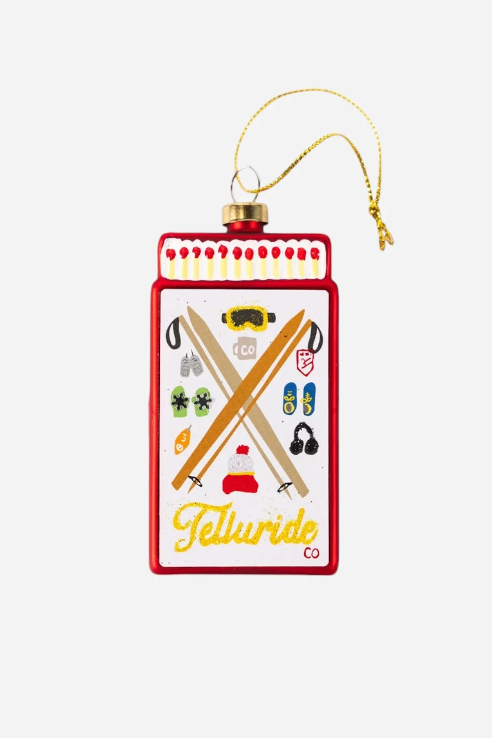 Telluride Matchbook Ornament