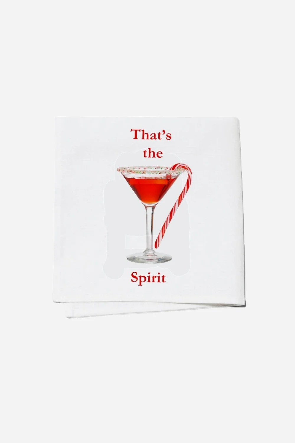 Toss Designs Thats The Spirit Cocktail Napkins, Set of 4