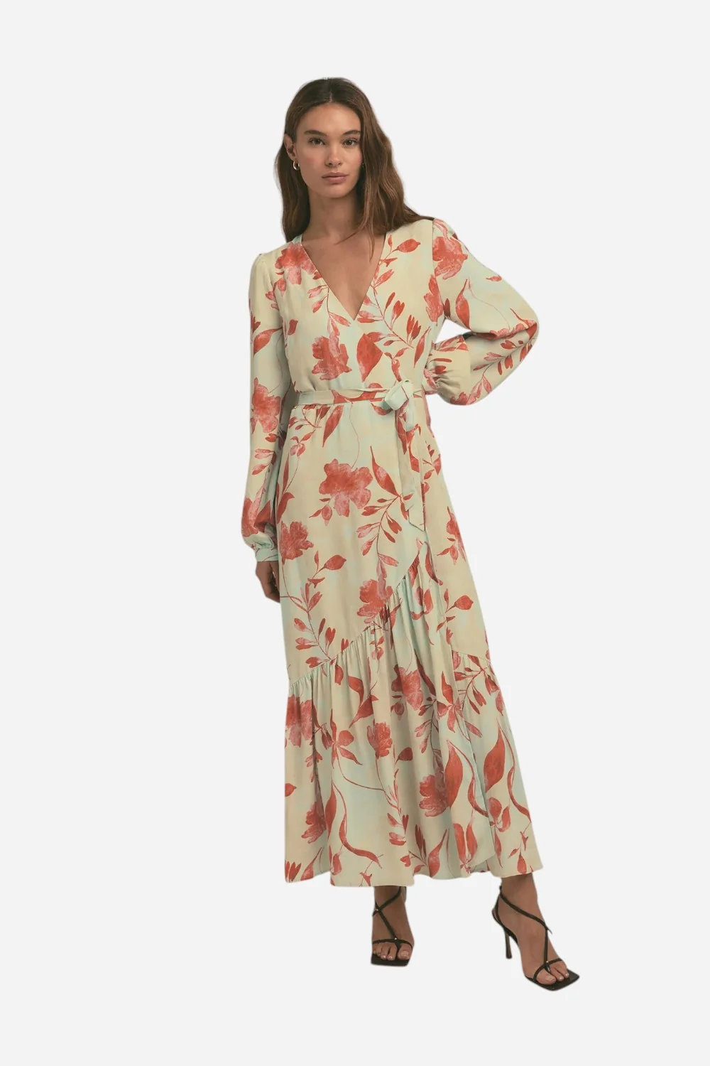 Favorite Daughter The Lady Like Dress in Moonbeam Floral