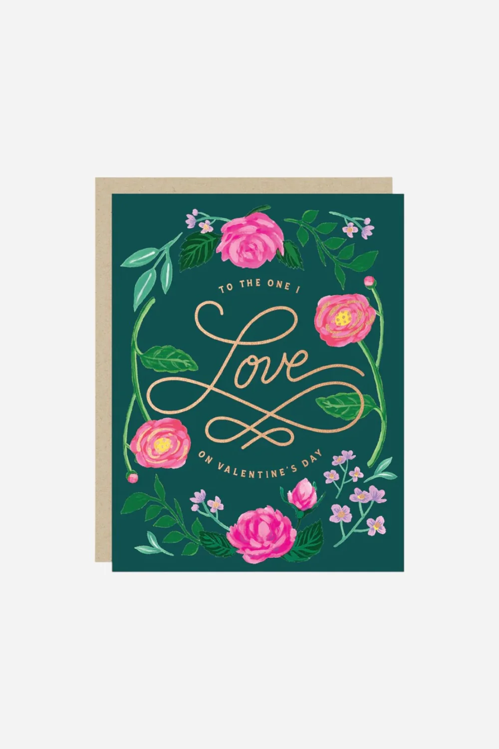The One I Love Valentine's Card