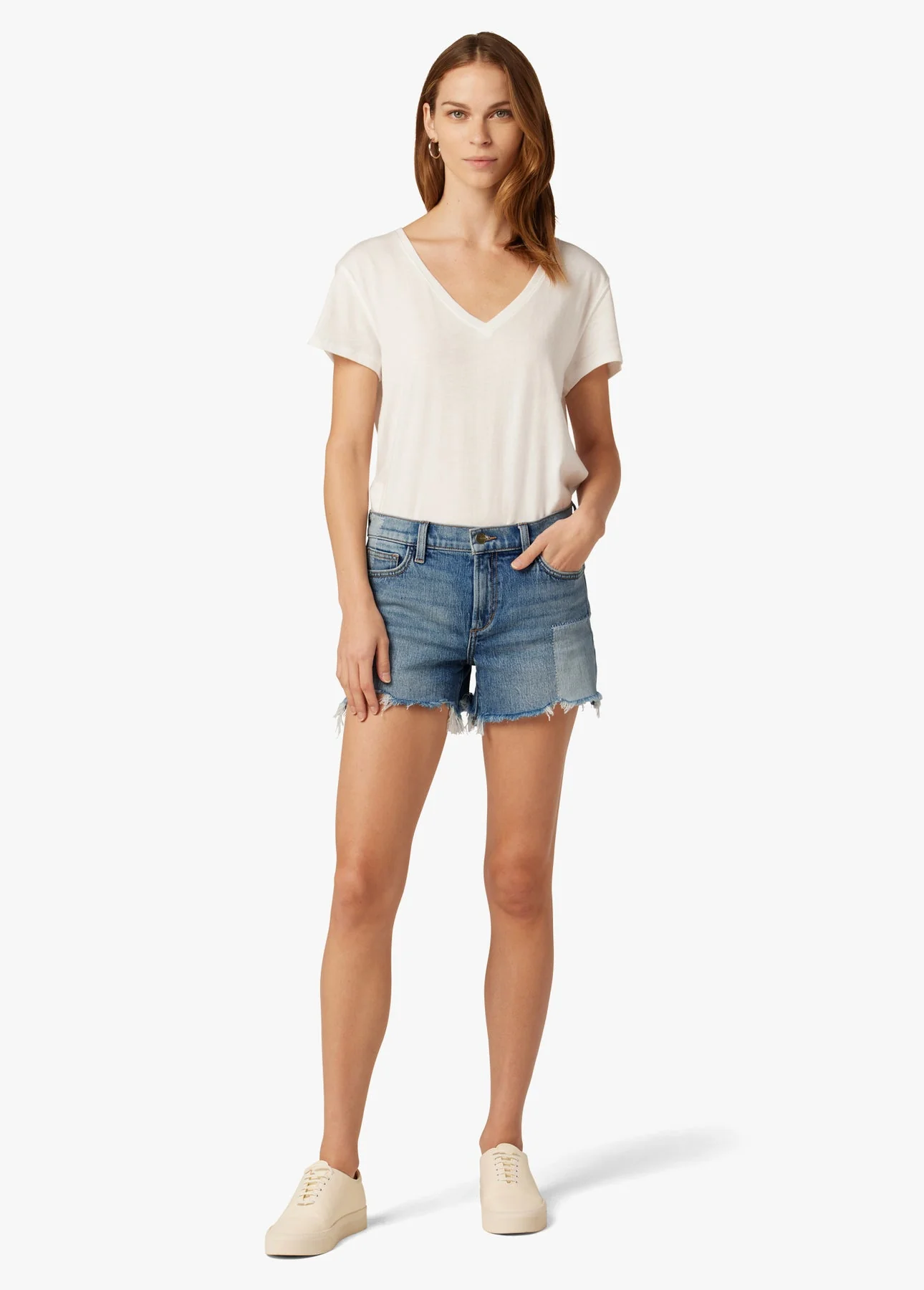 Joes Jeans The Ozzie with Frayed Hem in Opposites Attract - Image 6
