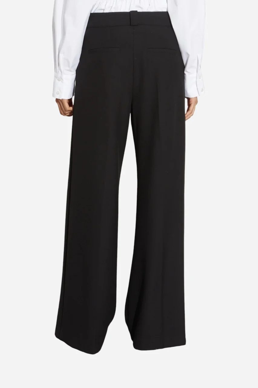 Saint Art Tiffany Mid-Waisted Wideleg Trouser Black - Image 4