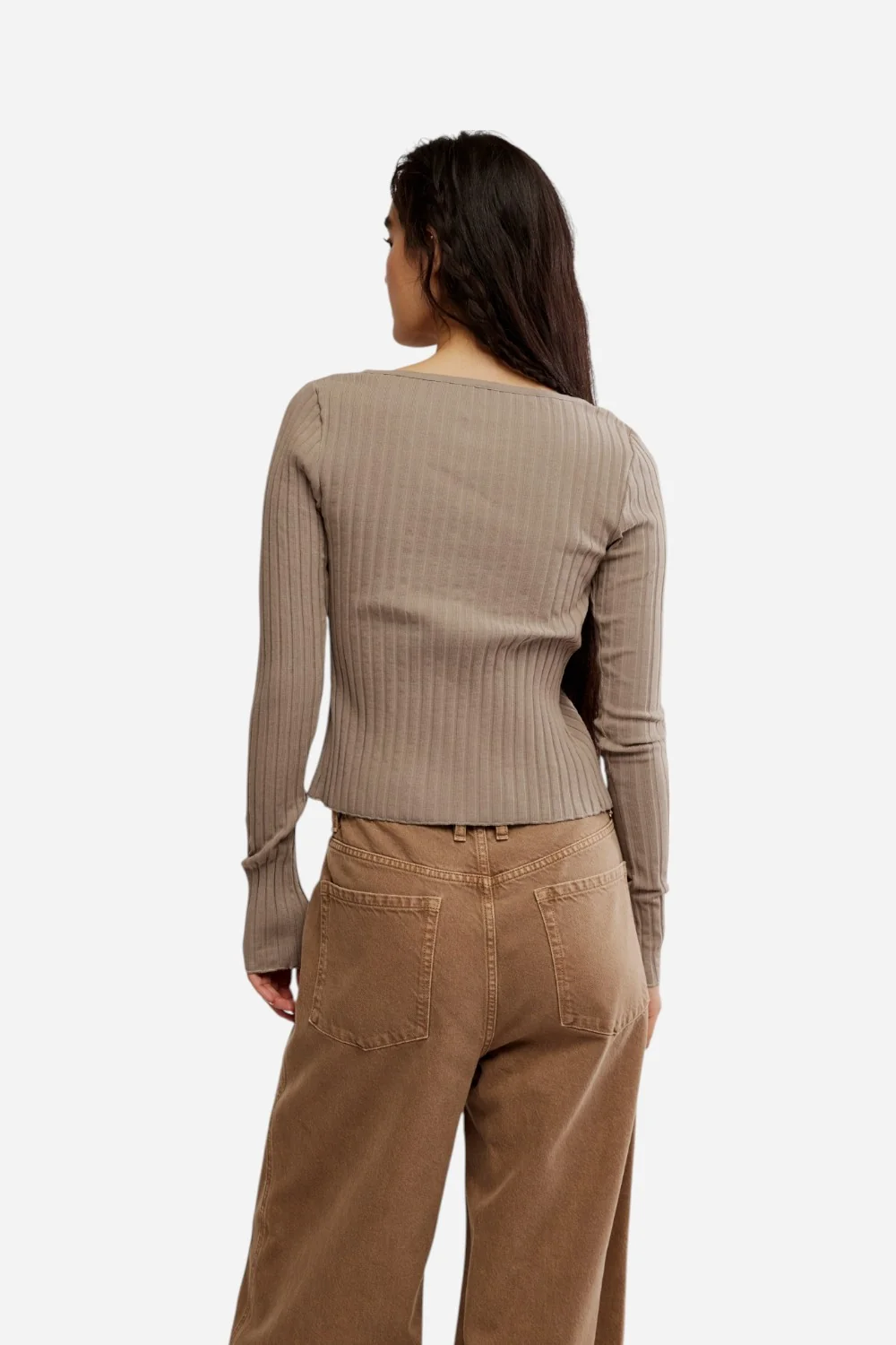 Free People Tilly Long-Sleeve in Fallen Rock - Image 3