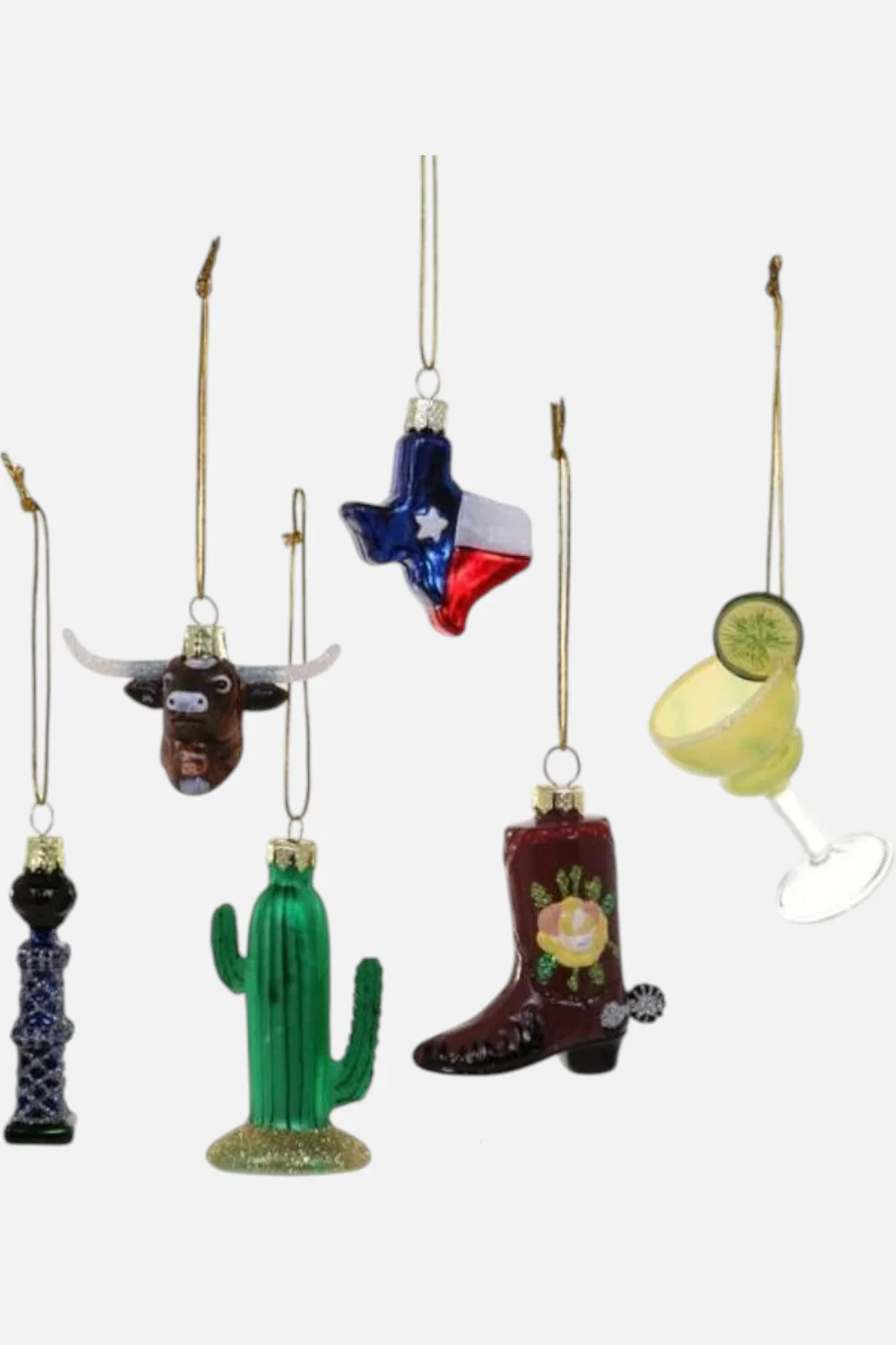 Tiny Texas Assorted Ornaments